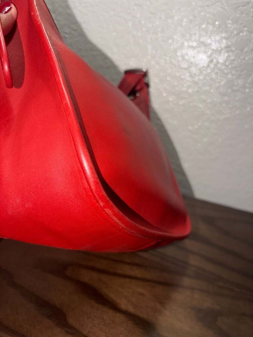 Vintage Coach Janice  Leather Shoulder Bag - Picture 6 of 9